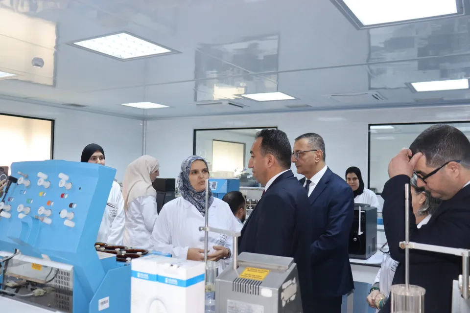 Visite du Ministre délégué chargé de la production pharmaceutique