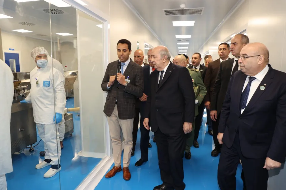 Inauguration du nouveau complexe industriel de fabrication de médicaments à Constantine